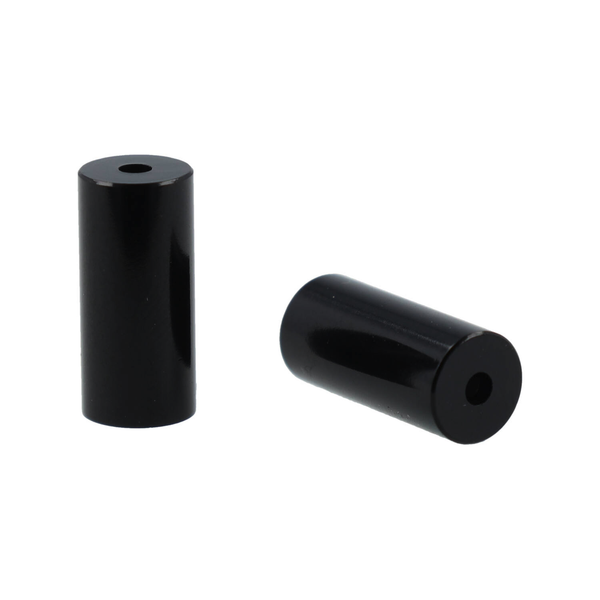 50x embout gaine Elvedes Ø 3,65 à Ø 5,5mm, aluminium CNC black