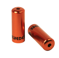 50x embout gaine étanche Elvedes Ø4,2mm aluminium