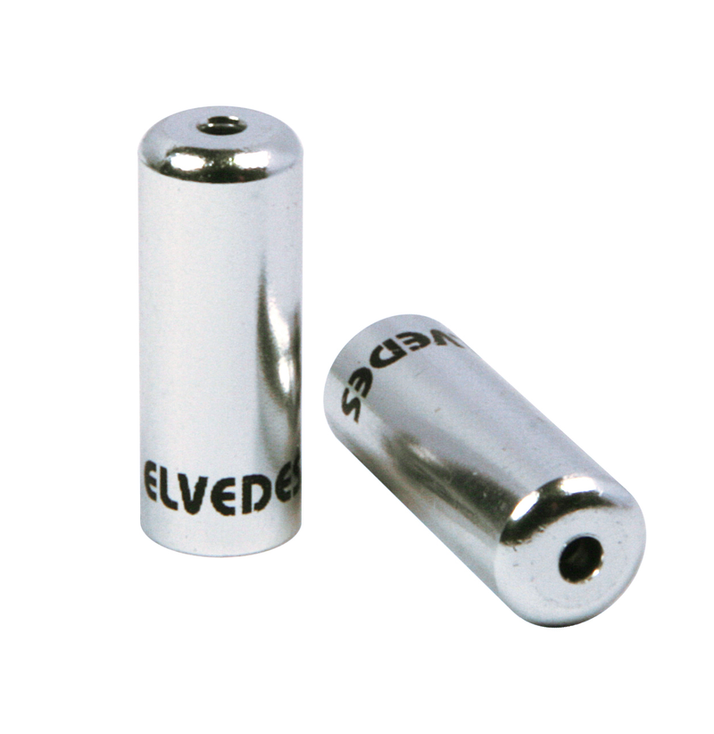 50x embout gaine étanche Elvedes Ø4,2mm aluminium