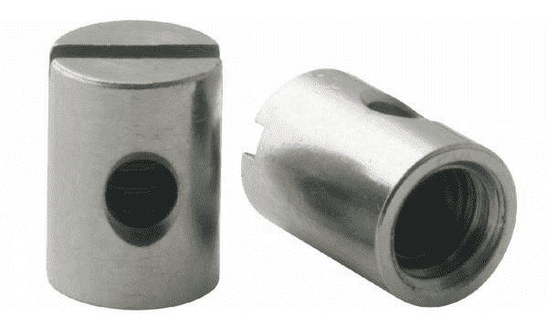 5x serres-câble Elvedes Ø5x7mm laiton