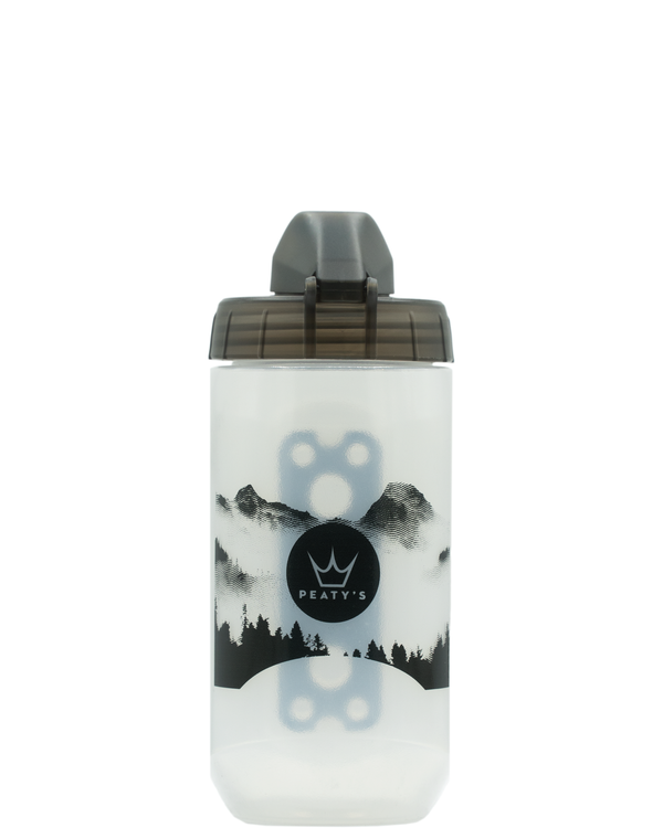 Bidon Peaty's Fidlock (450ml) Mountains Clear