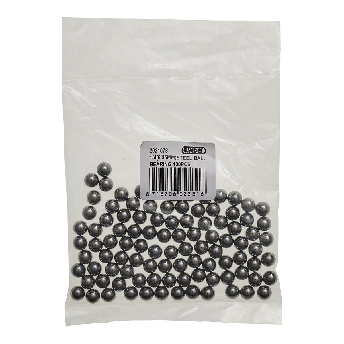 Billes de roulement 1/4" kit de 100pcs Elvedes