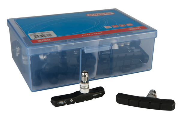 Boite de 25 paires patins de frein Elvedes V-Type 72mm