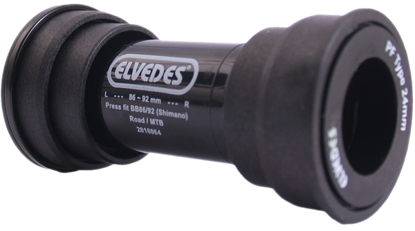 Boîtier de pédalier Elvedes Press-Fit BB86/92