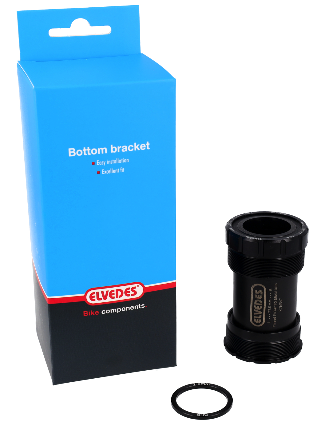 Boîtier de pédalier Elvedes Thread fit DUB pour Cervelo