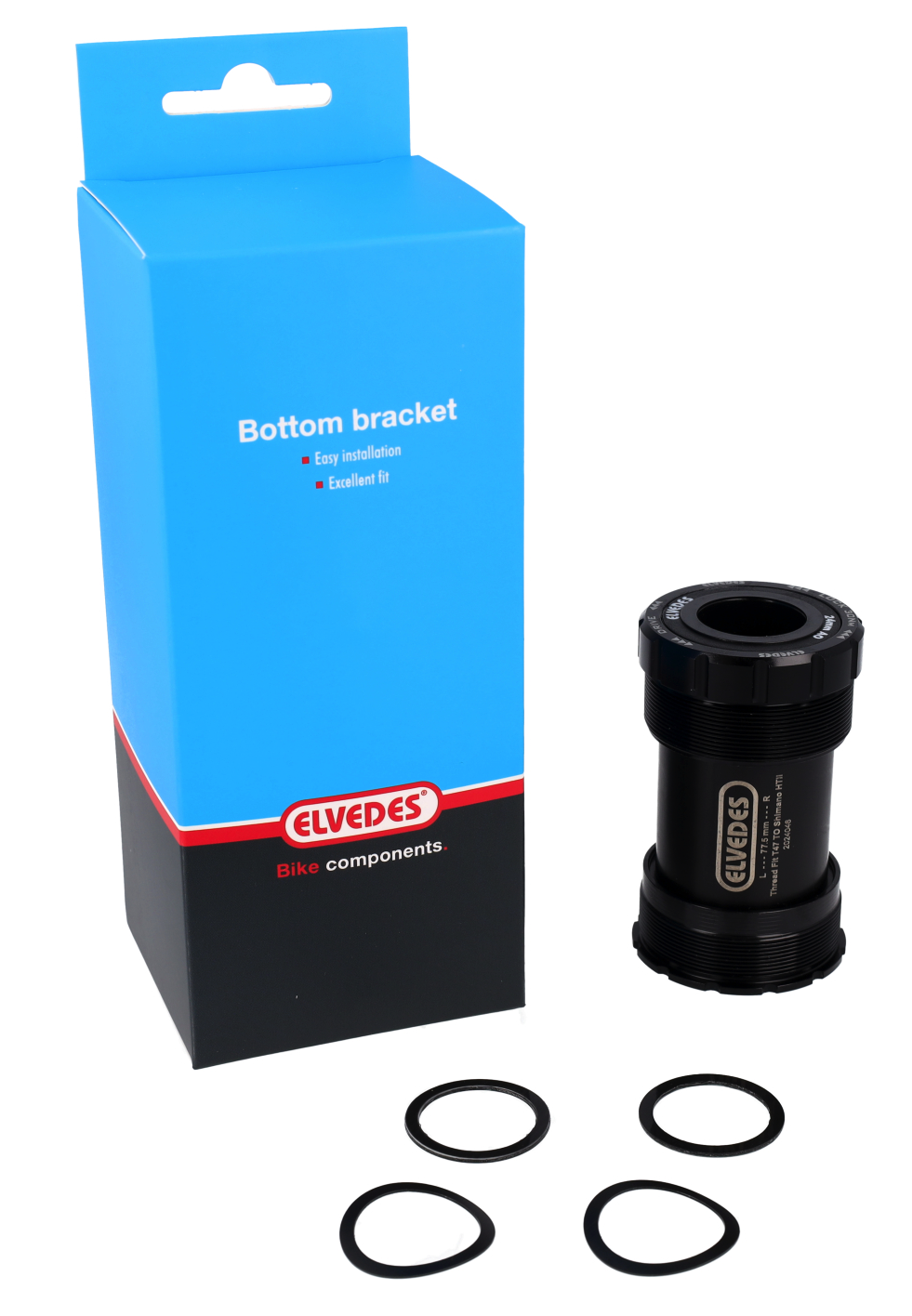 Boîtier de pédalier Elvedes Thread fit Shimano 24mm pour Cervelo