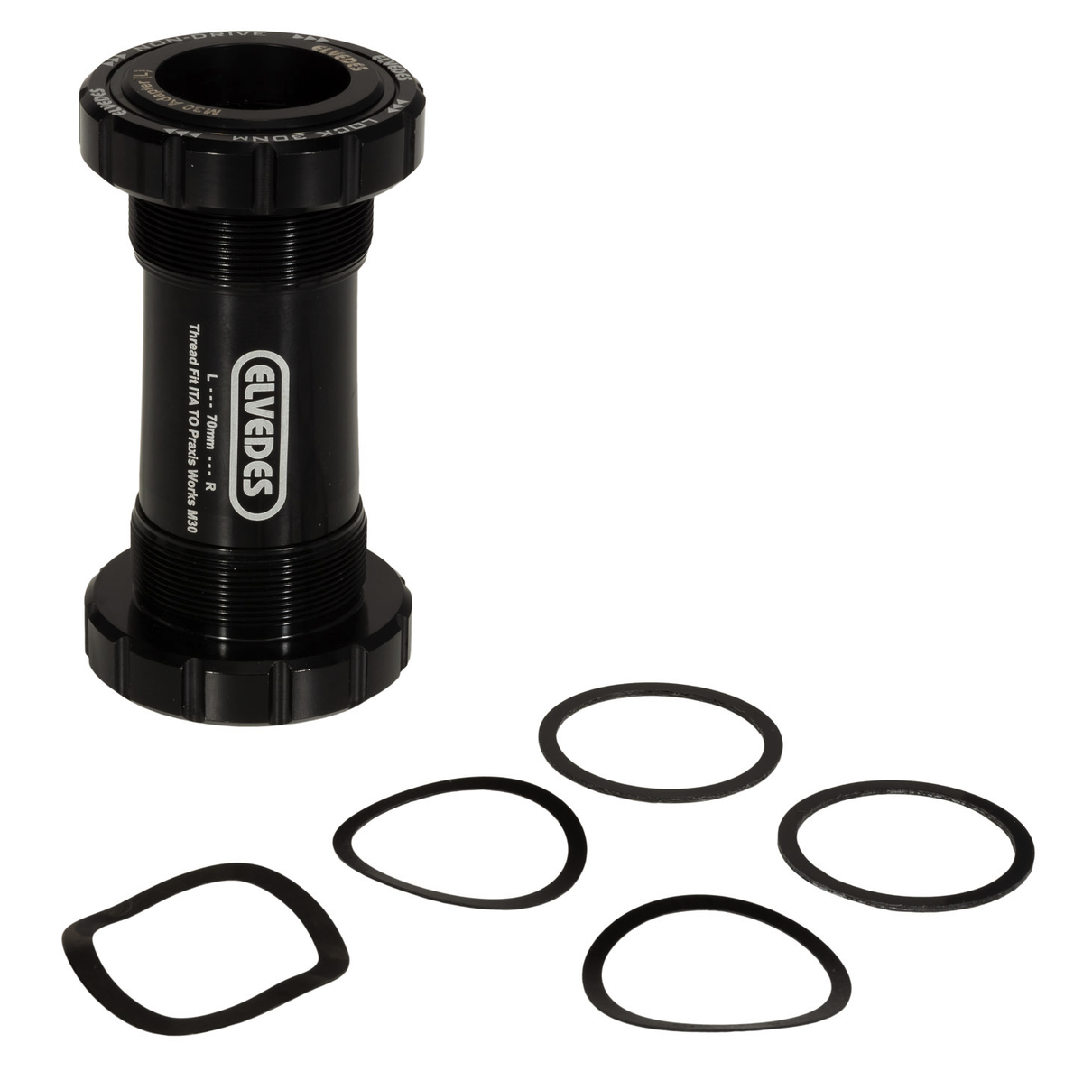 Boîtier de pédalier thread fit Elvedes ITA pour Praxis Road