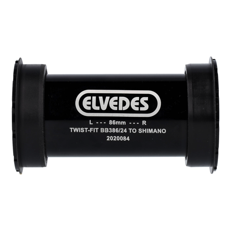 Boîtier de pédalier twist fit Elvedes BB386 Shimano