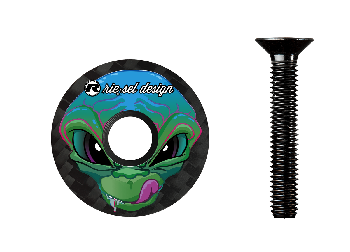 Bouchon de direction Riesel Design STEM:CAP alien