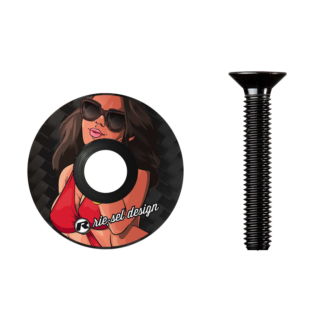 Bouchon de direction Riesel Design STEM:CAP girl bella