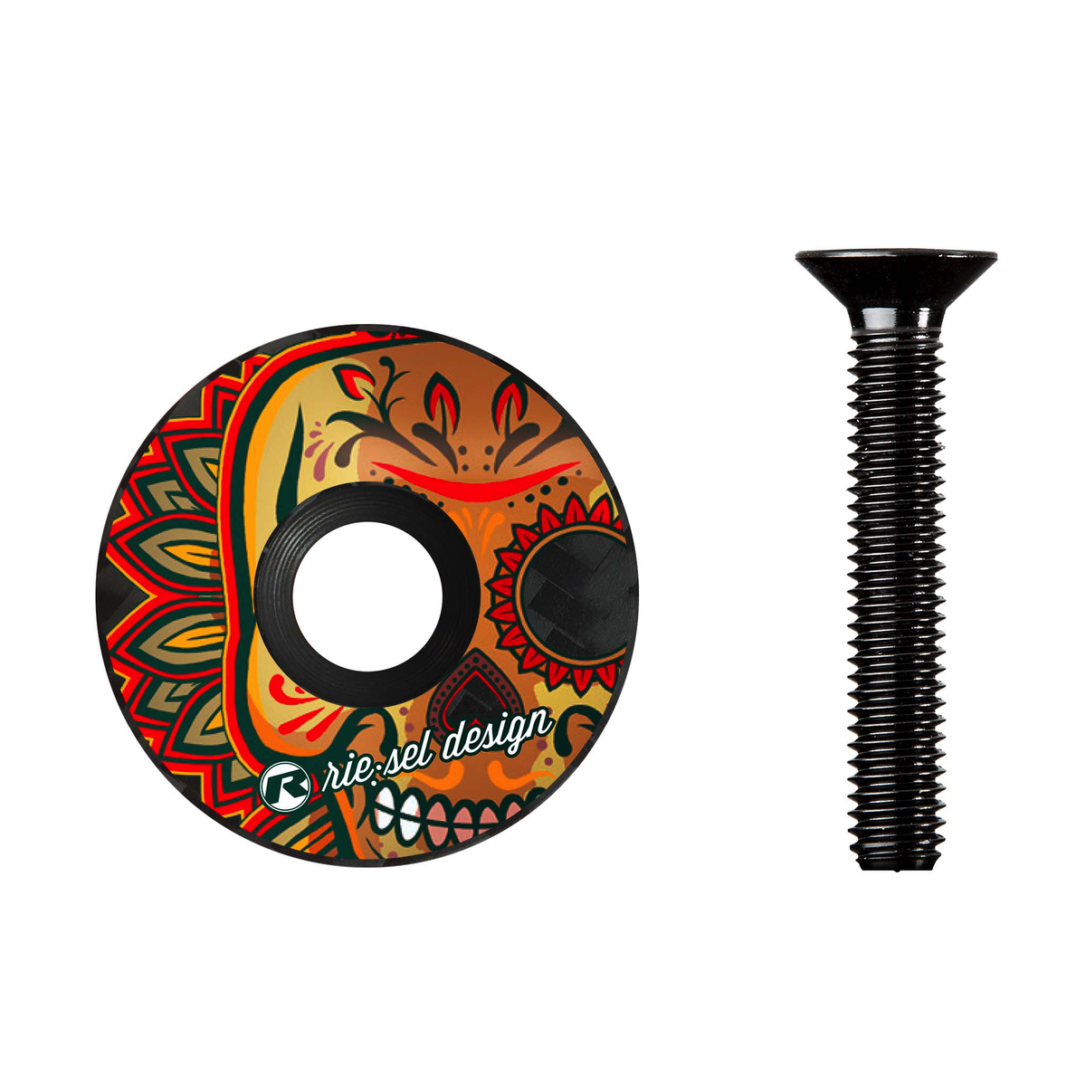 Bouchon de direction Riesel Design STEM:CAP los muertos