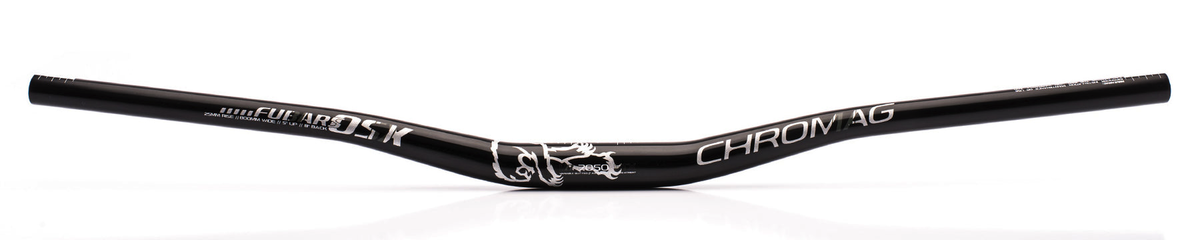 Cintre Chromag Fubars OSX LTD noir/argent 31.8mm, rise 25mm, 800mm