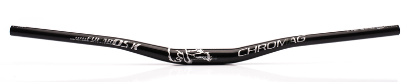 Cintre Chromag Fubars OSX LTD noir/argent 31.8mm, rise 25mm, 800mm