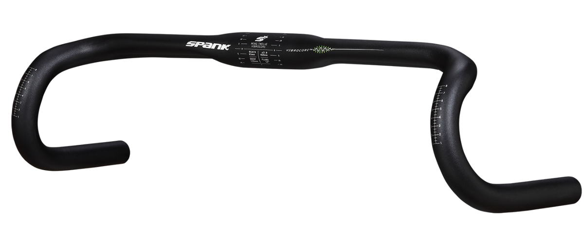 Cintre Spank Gravel Wing 12 Vibrocore, largeur 420mm, noir