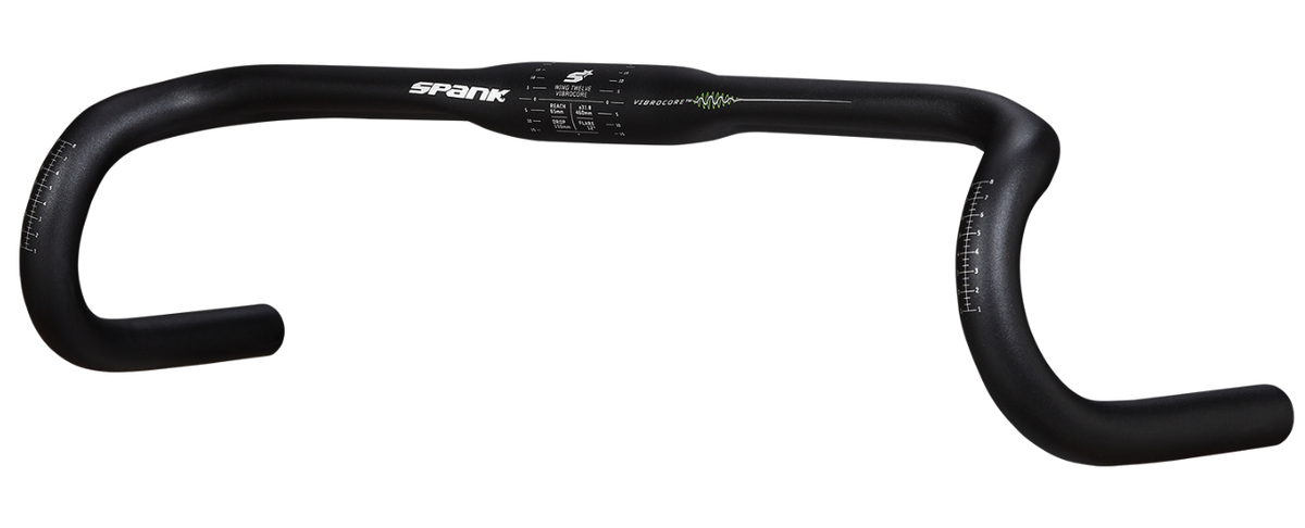 Cintre Spank Gravel Wing 12 Vibrocore, largeur 460mm, noir