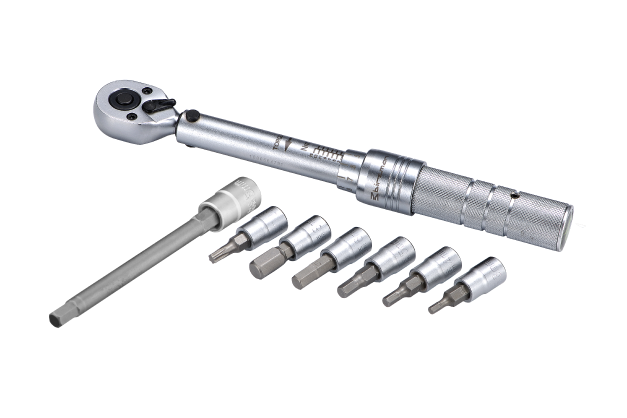 Coffret clés dynamométriques 3-15Nm Birzman avec douilles