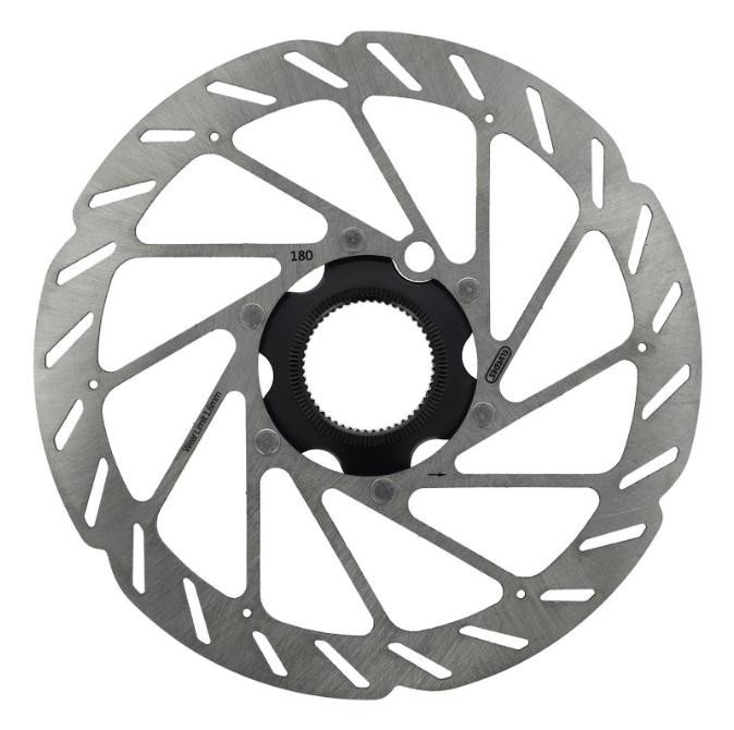 Disque Elvedes Ø180mm, Center-Lock + aimant VAE