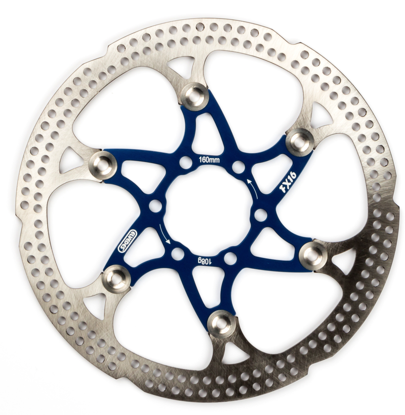 Disque flottant Elvedes FX16 Ø160mm avec vis de fixation