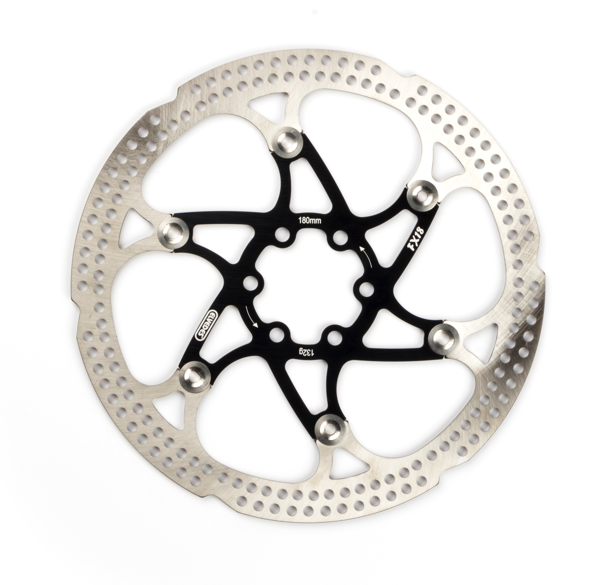 Disque flottant Elvedes FX18 Ø180mm avec vis de fixation