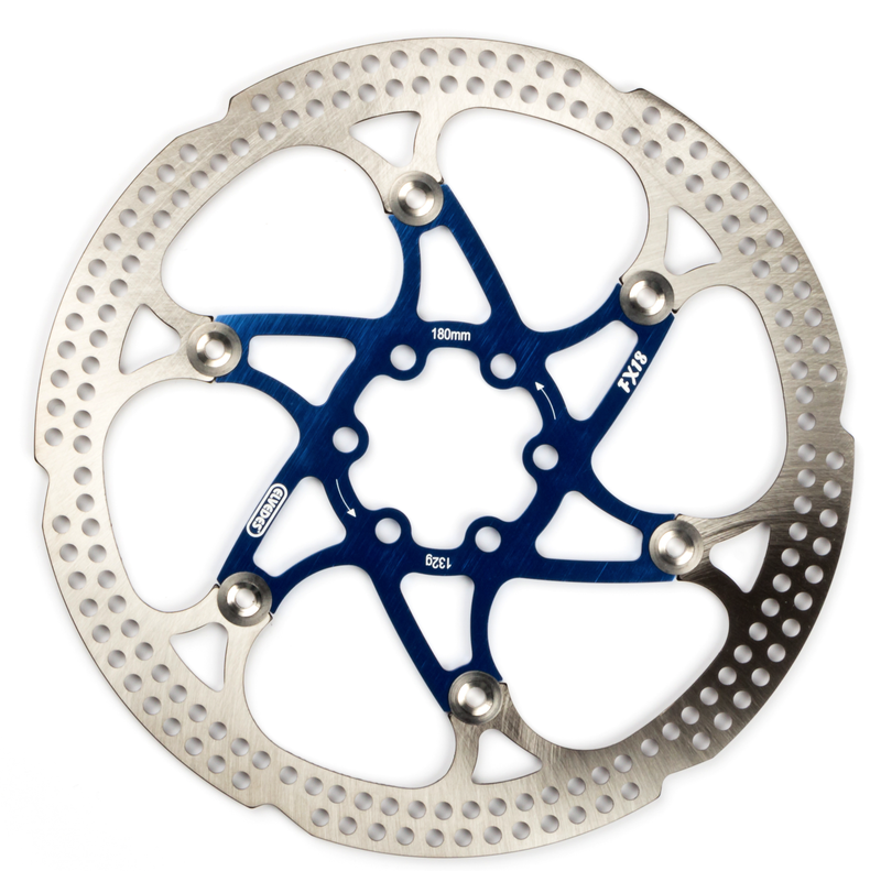 Disque flottant Elvedes FX18 Ø180mm avec vis de fixation