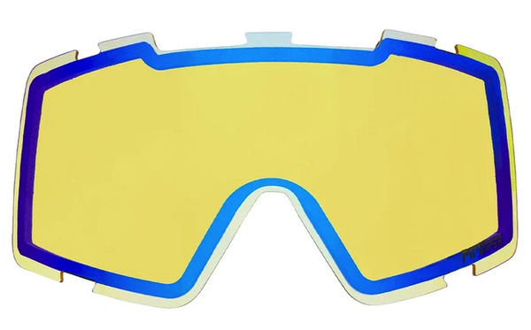 Écran jaune Pit Viper pour masque French Fry DW