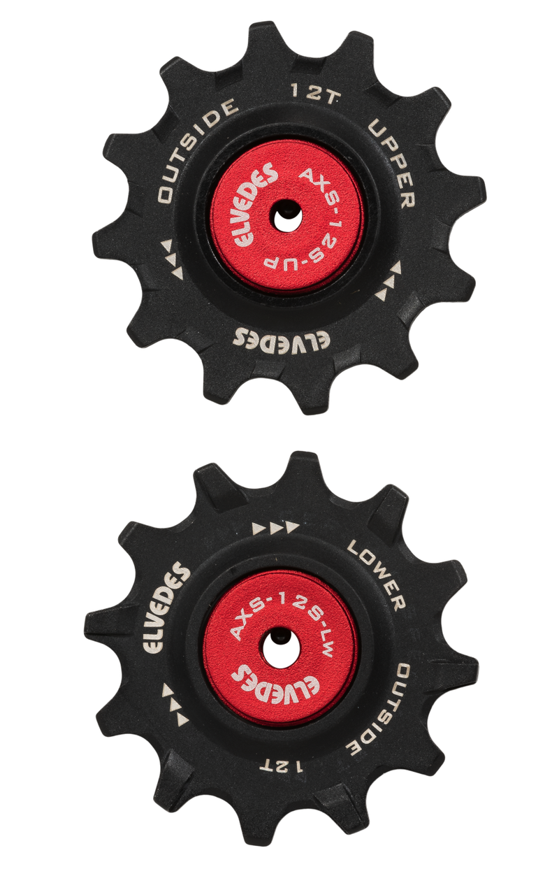 Galet de dérailleur Elvedes pour SRAM AXS XX1 2 x12 Ceramic Hybrid roulements