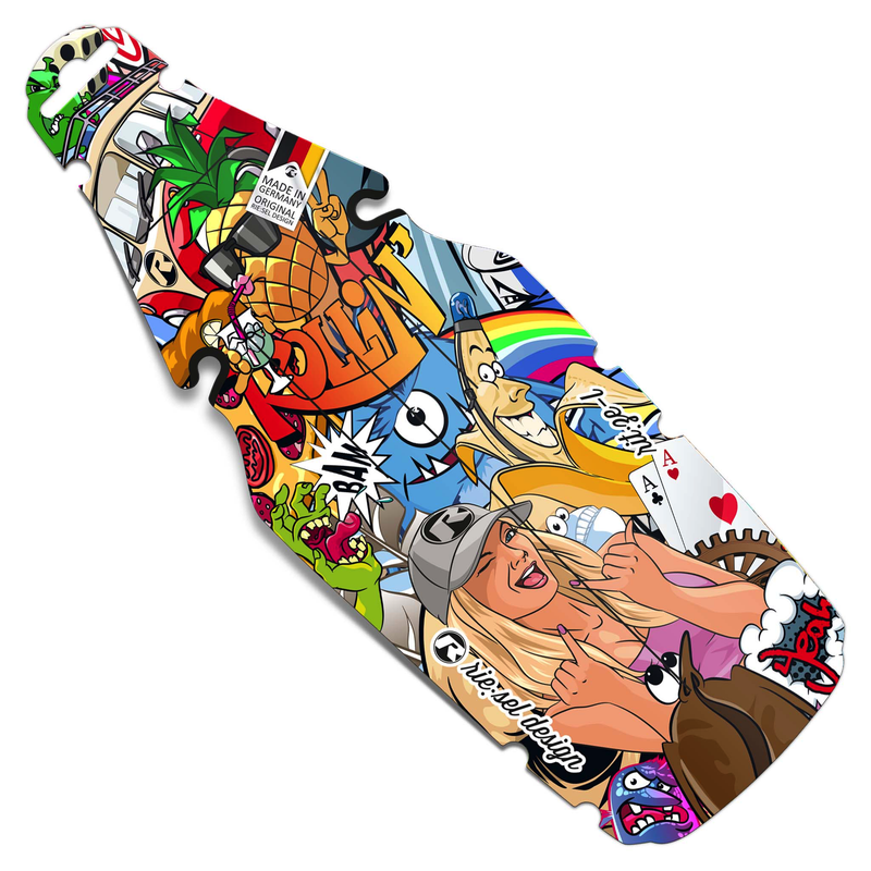 Garde-boue arrière Riesel Design RIT:ZE L stickerbomb eyecatcher