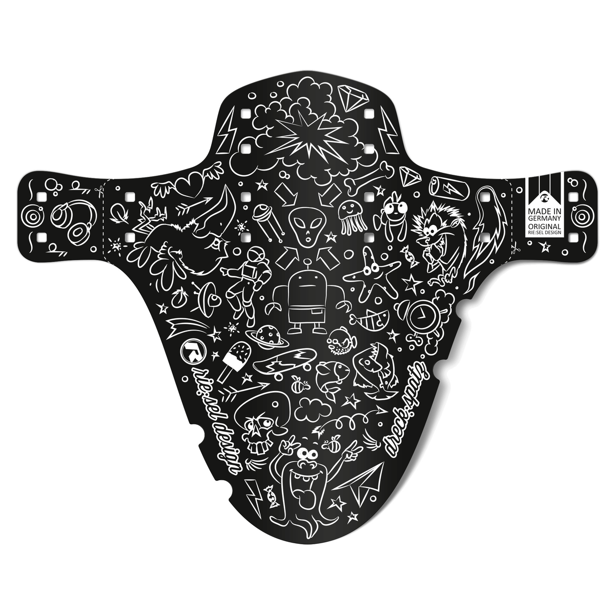 Garde-boue avant enfant Riesel Design DRECK:SPATZ doodle