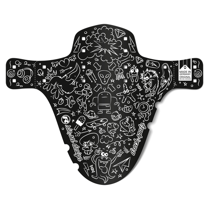 Garde-boue avant enfant Riesel Design DRECK:SPATZ doodle