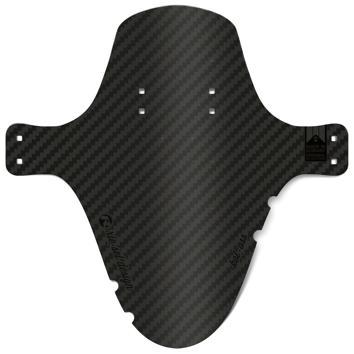 Garde-boue avant Riesel Design KOL:OSS carbon