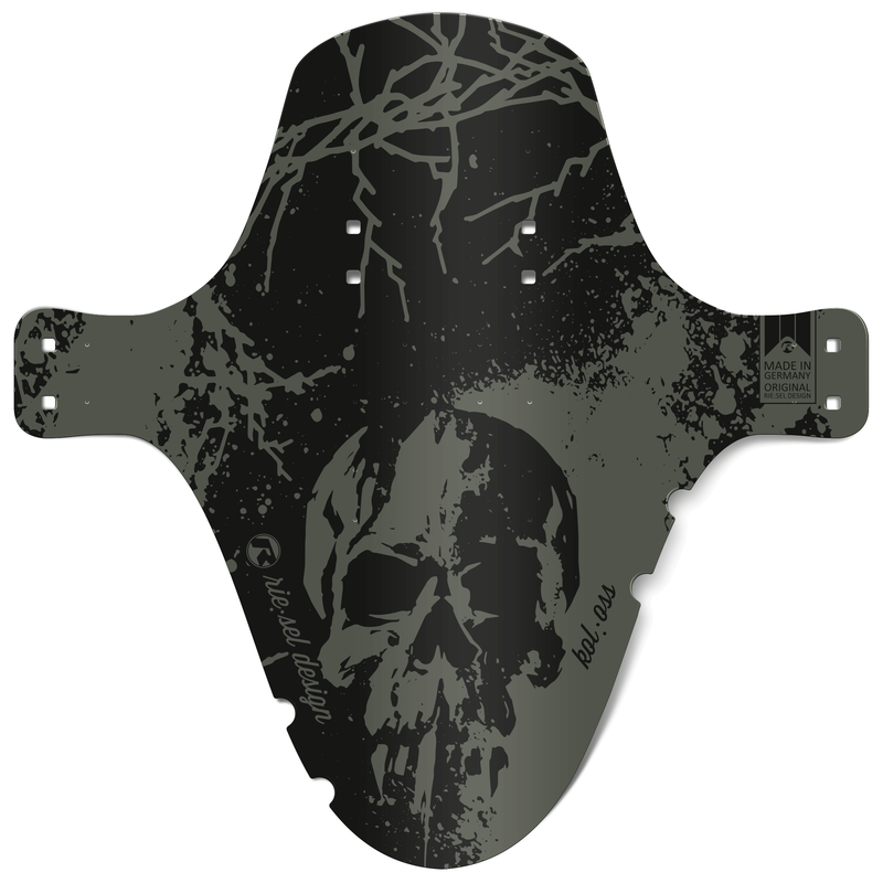 Garde-boue avant Riesel Design KOL:OSS skull
