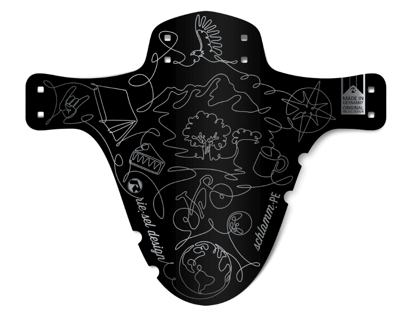 Garde-boue avant Riesel Design SCHLAMM:PE journey