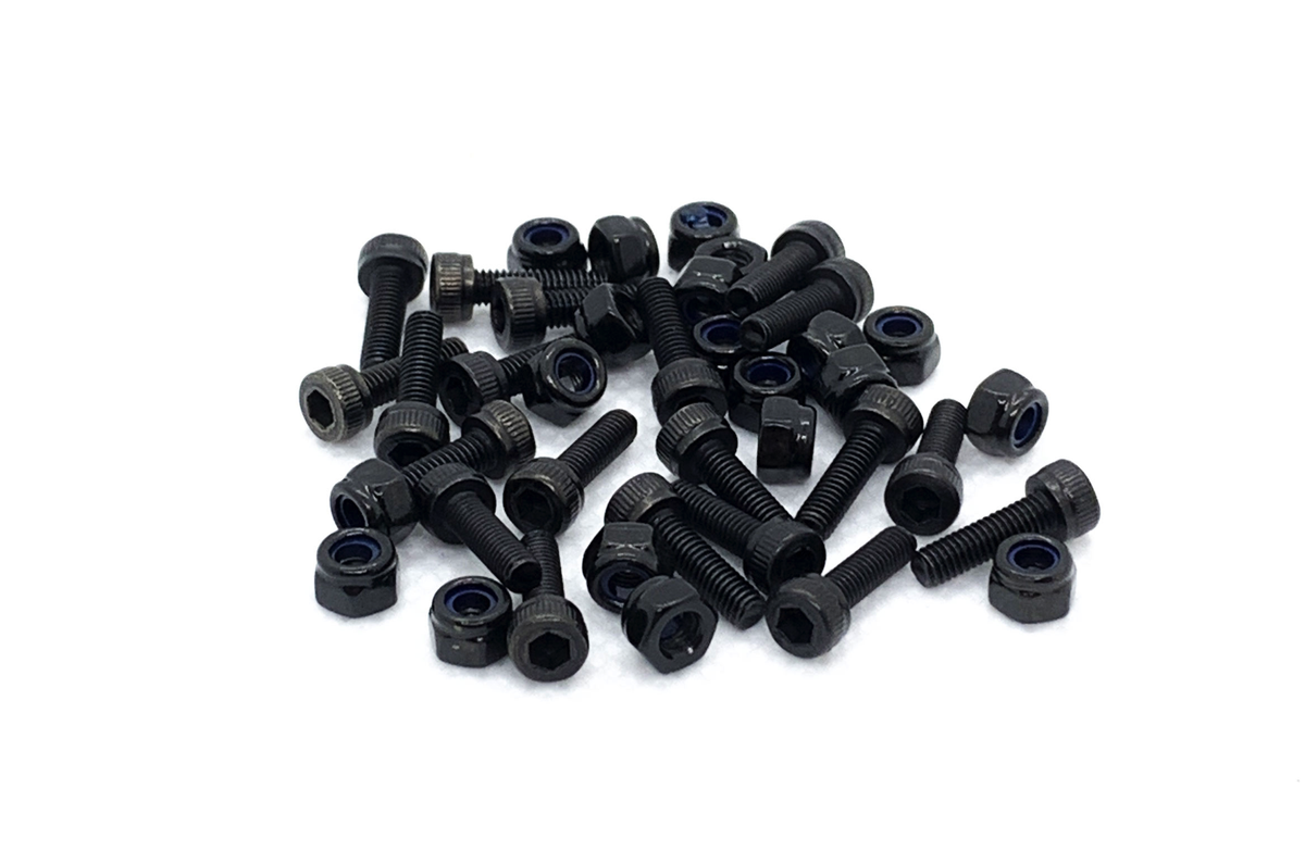 Kit BST Parts Picots + écrous (20x+20x) pédales E-Vident