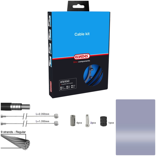 Kit complet freins Elvedes Basic