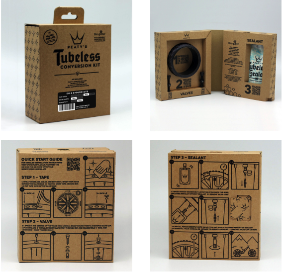 Kit de conversion Peaty's Tubeless MTB 25mm