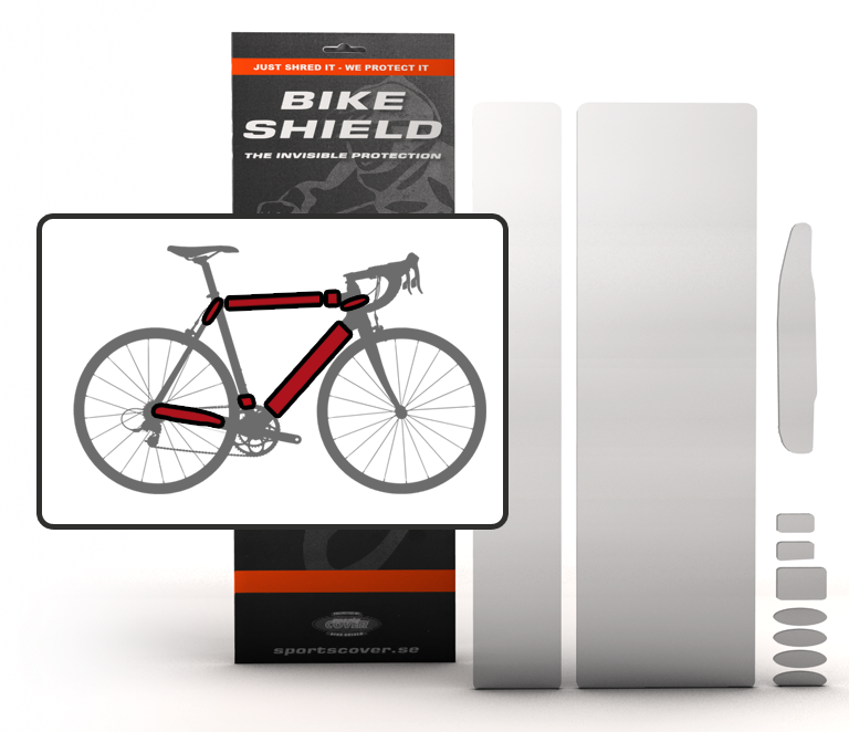 Kit film de protection BikeShield Fullpack Regular Mat