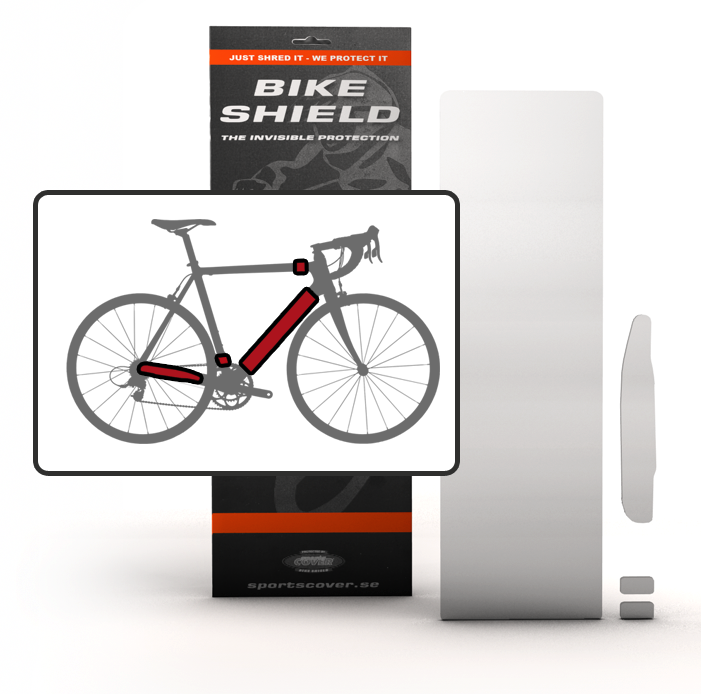 Kit film de protection BikeShield Halfpack