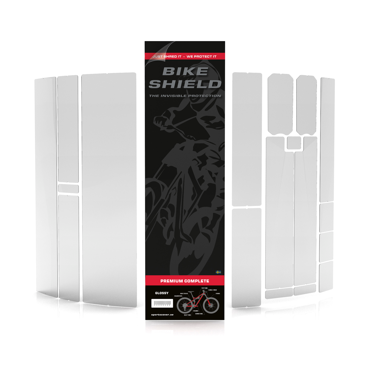 Kit film de protection BikeShield Premium complete