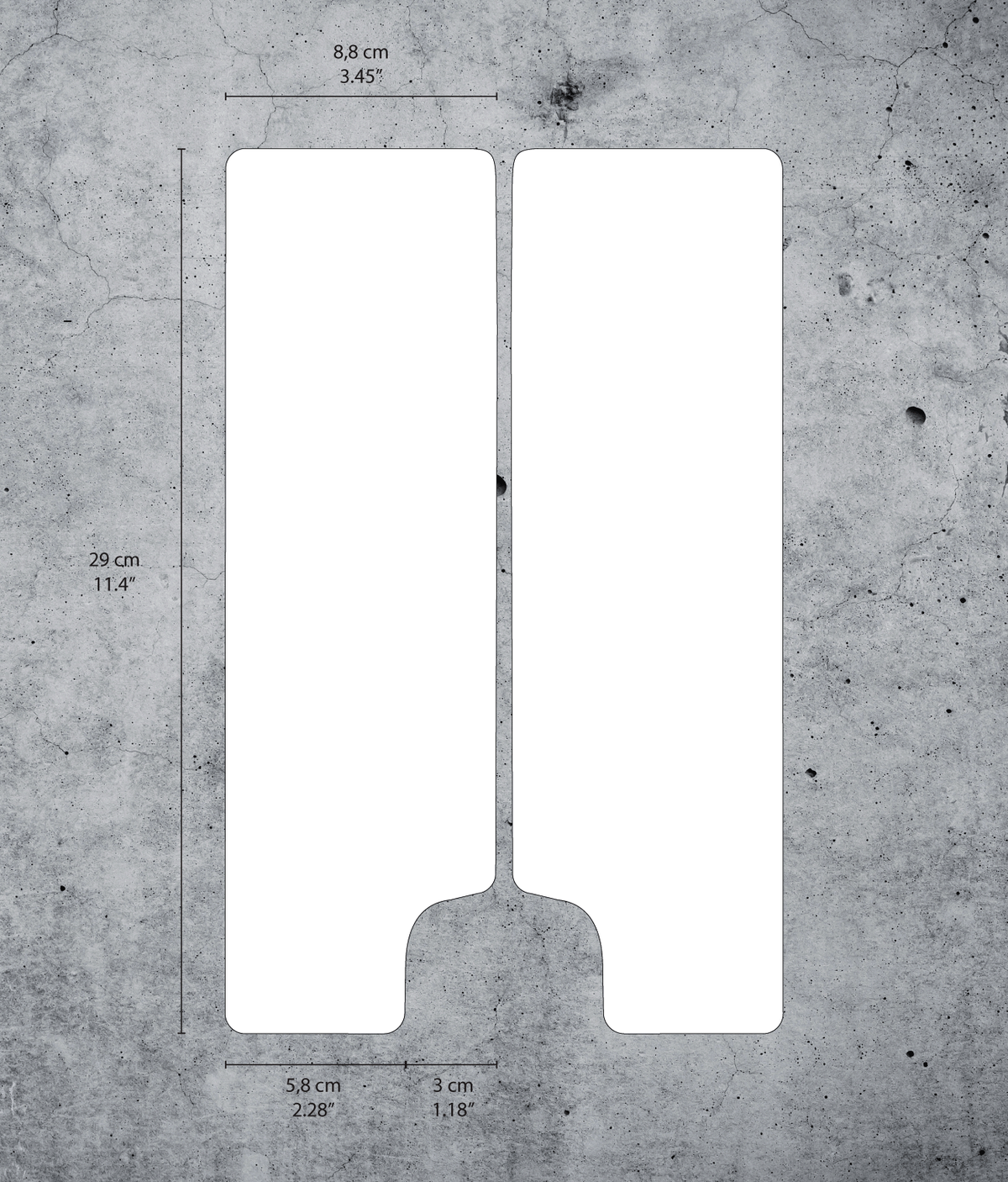 Kit film de protection fourche Clear Gloss DYEDBRO
