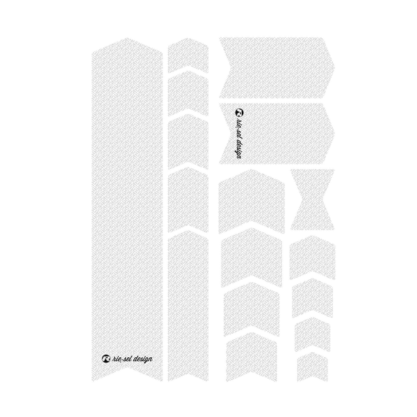 Kit film de protection Riesel Design FRAME:GUARD cadre clear