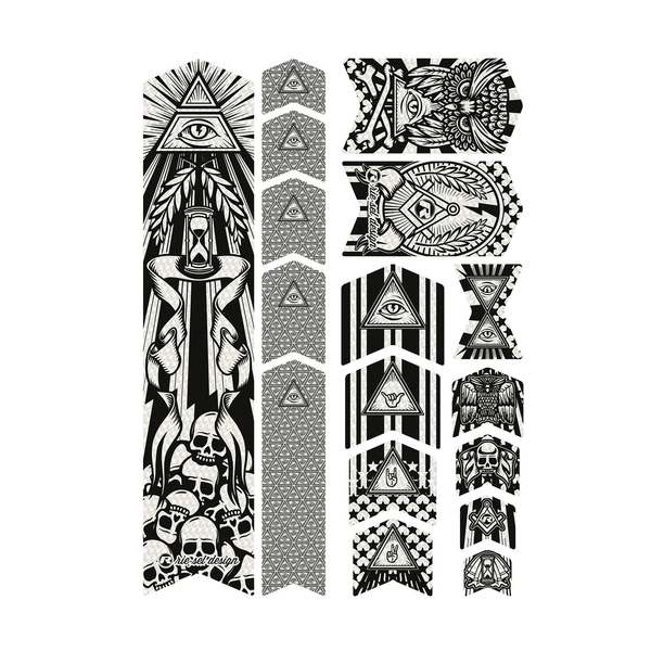 Kit film de protection Riesel Design FRAME:TAPE 3000 cadre illuminati