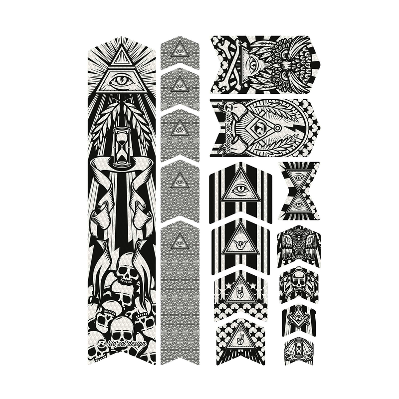 Kit film de protection Riesel Design FRAME:TAPE 3000 cadre illuminati