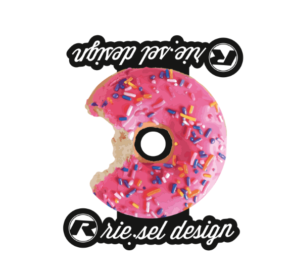 Kit stickers valves Riesel Design Donut x2