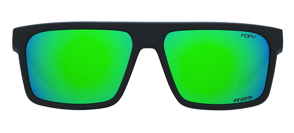 Lunettes de soleil Pit Viper The Bio Exec Turboshaft HDPV Polarized Blue-Green