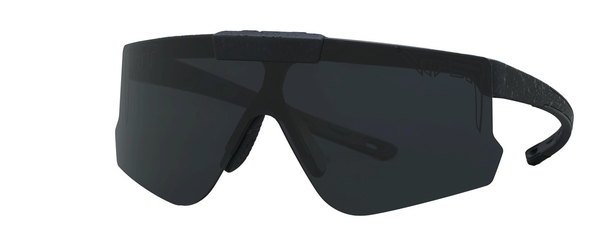 Lunettes de soleil Pit Viper The Blacking Out flip offs Polarizes Smoke
