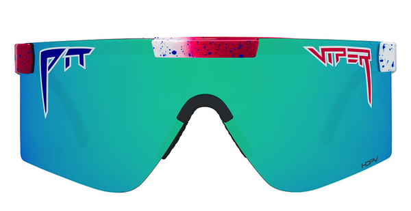 Lunettes de soleil Pit Viper The Firecracker Original Wide HDPV Polarized Blue