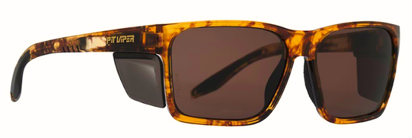 Lunettes de soleil Pit Viper The Hawksbill Revlock HDPV Polarized Brown