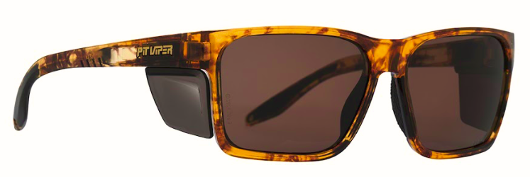 Lunettes de soleil Pit Viper The Hawksbill Revlock HDPV Polarized Brown