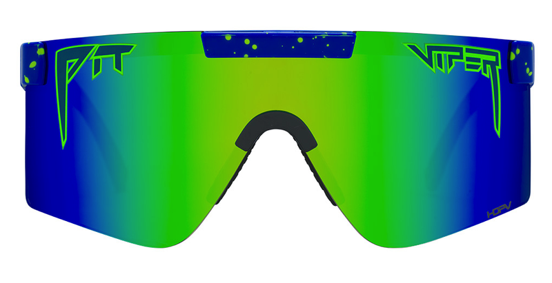 Lunettes de soleil Pit Viper The Leonardo Original Narrow HDPV Polarized Blue-Green