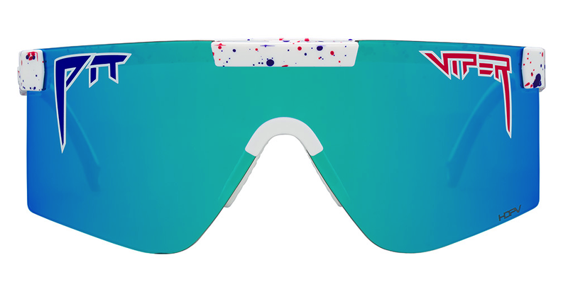 Lunettes de soleil Pit Viper The Merika Original Wide HDPV Polarized Blue